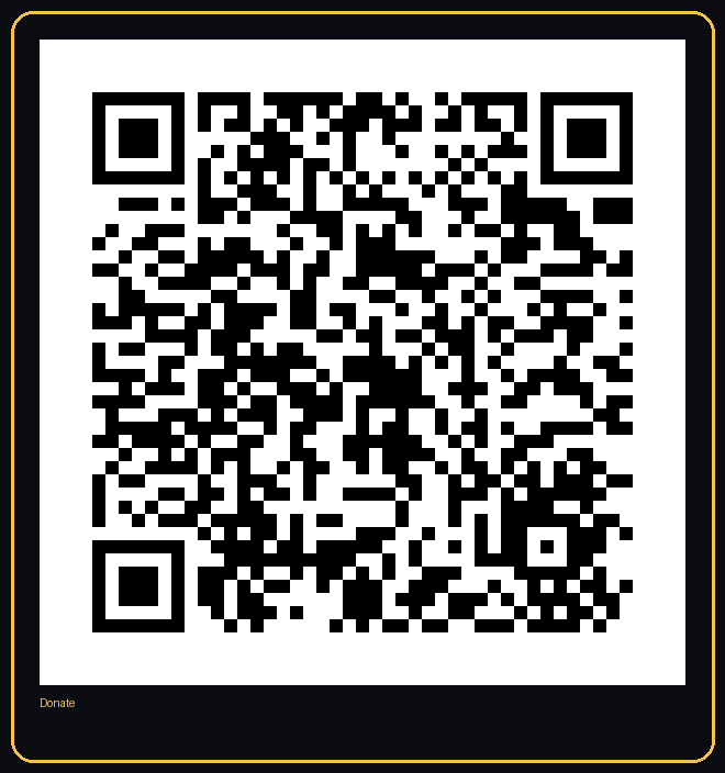 Donate QR code