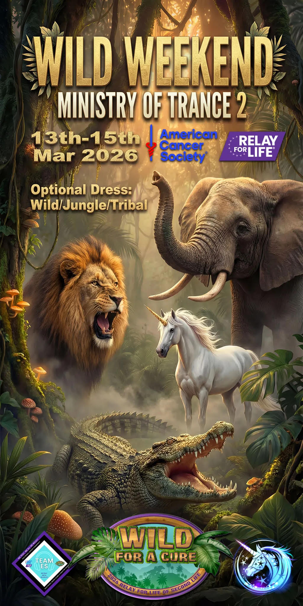 Mar 13 - 15: Wild Weekend at Ministry of Trance 2